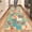Floral N4, variant on Hallway Runner Rug 2X6 ft, Washable Rug Non Slip Floral Vintage Kitchen Mats for Floor, Entryway Runner Rug ,Bedroom Area Rug Soft Touch Rug Runner Rug