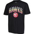 thumbnail image 2 of Ultra Game Men's Standard Arched Plexi Short Sleeve Tee Shirt, Black, Medium, 2 of 4