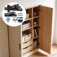 360 Degree Smooth Rotation Concealed Hinge For Heavy Duty Wooden Doors ...