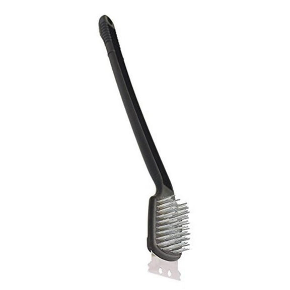 21st Century Products Stainless Steel 18" Brush w/Black Plastic Handle