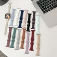 thumbnail image 5 of Leopard Engraved Bands - Stylish Silicone Wristbands for Apple Watch Series 1-9. Designed for Women and Men, these Sport Straps are available in sizes 40mm, 38mm, 41mm, 42mm, 44mm, 45mm, and 49mm, 5 of 7