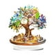 thumbnail image 2 of Arbol de colores, árbol plano, decoración para hogar, sala de estar, escritorio, dormitorio, estilo moderno, material metalico, diseño 2D, portátil, para oficina, árbol decorativo, árbol, 2 of 7