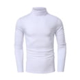 thumbnail image 3 of Opperiaya T-shirt Décontracté à Col Roulé à Manches Longues Homme, 3 of 5