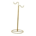 thumbnail image 2 of Handbag Display Stand Purse Holder Tabletop Rack Carbon Steel with 2 Hanging Hooks for Retail Store Boutiques, 2 of 9