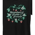 thumbnail image 3 of The Beatles - Strawberry Fields Forever - Women's Short Sleeve Graphic T-Shirt, 3 of 6