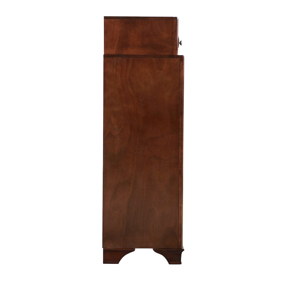 Glory Furniture LaVita Chest in Cappuccino Color