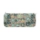thumbnail image 1 of Magpie Fabrics Fundas de cojín para banco de patio (solo funda de repuesto, sin relleno). Funda de cojín impermeable resistente a la decoloración con lazos (45 x 18 x 3 pulgadas, floral verde), 1 of 5