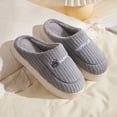 thumbnail image 2 of Kilaqueen Slippers for Women Indoor Cozy Memory Foam Non Slip Soft Soled Warm Slippers Arch Support Anti-Skid Rubber Sole Slippers, 2 of 5
