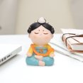 thumbnail image 4 of Estatua de yoga de dama china Sunnimix Hecho a mano Resina, 4 of 7