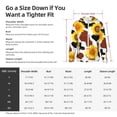 thumbnail image 6 of Goofa Sunflower Cow Printed Women's UPF 50+ Sun Protection Hoodie Jacket Lightweight Long Sleeve Sun Shirt for Women with Pocket Hiking Outdoor-3X-Large, 6 of 9