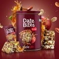 thumbnail image 3 of Farmley Apple Pie Date Bites Protein Bar Jar, No Added Sugar, Dates Cashews  Almonds Pistachios Honey, Healthy Natural Snack, 7.05 oz, Pack of 10, 3 of 5
