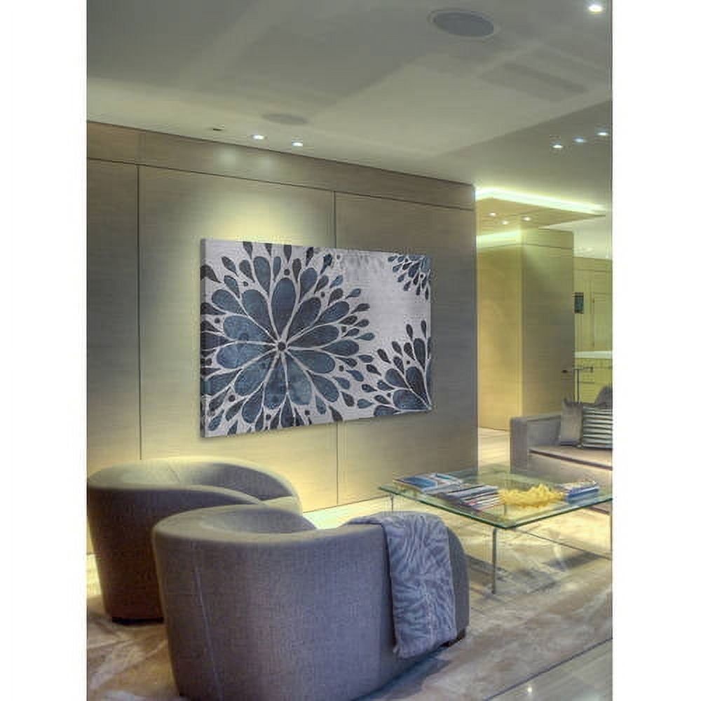 "Petal Splash" Painting Print on Wrapped Canvas