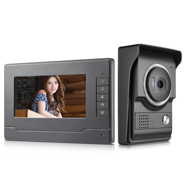 Sistema de videoportero AMOCAM Monitor de 7 pulgadas con cámara HD