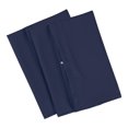 thumbnail image 3 of Unique Bargains 2-Piece 1800D Microfiber Solid Pillowcases Navy Queen, 3 of 8