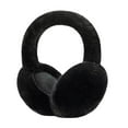 thumbnail image 6 of Eosunjian Winter Imitation Rabbit Fur Earmuffs Girls Cute Solid Color Warm Earmuffs Outdoor Ear Warmer Foldable Soft Furry Ear Covers Pink, 6 of 13
