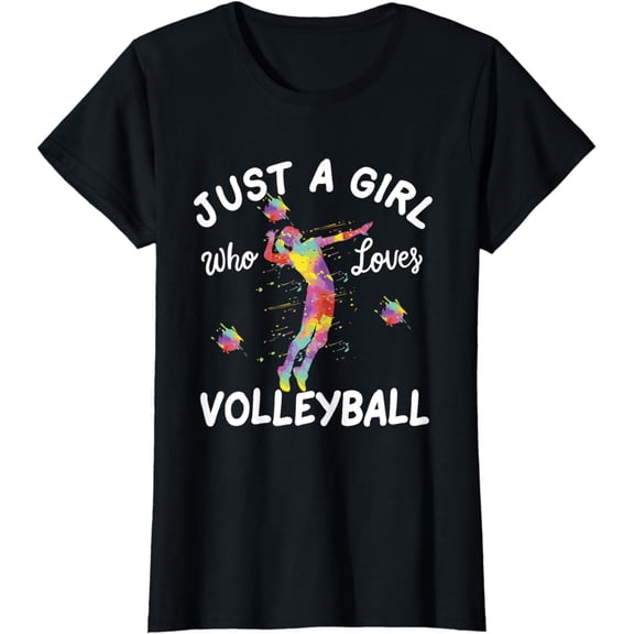 Just A Girl Who Loves Volleyball T-Shirt
