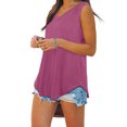 thumbnail image 2 of Aunavey Womens Tank Tops Summer Sleeveless V Neck Casual Cute Flowy Loose Fit Shirts, 2 of 8