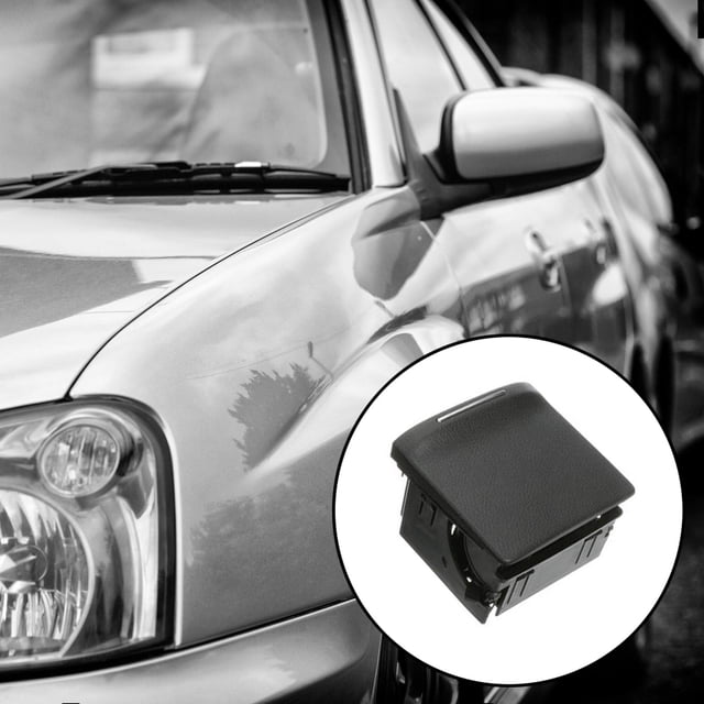 Portavasos shamjiam Soporte para bebidas subconjunto para accesorios de coche 2005-2009 Negro