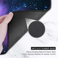 thumbnail image 4 of Large Mouse Pad, Full Desk XXL Extended Gaming Mouse Pad 35" X 15", Waterproof Desktop Mat with Stitched Edges, Non-Slip Laptop Computer Keyboard Mousepad for Office and Home, Galaxy Design, 4 of 5