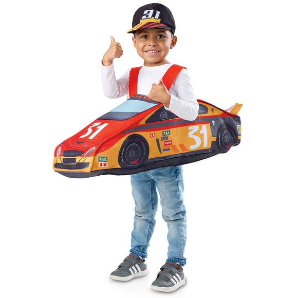 Disfraz de Auto de Carreras para Niños Seasons 46x28x38 cm