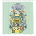 thumbnail image 3 of Ambesonne Book Shower Curtain, Happiness Theme Cartoon, 69"Wx75"L, Multicolor, 3 of 3