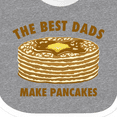 thumbnail image 4 of Inktastic Best Dads Make Pancakes Boys or Girls Baby Bib, 4 of 4