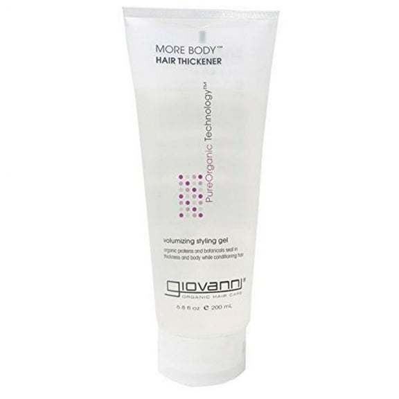 Giovanni Volumizing Style Gel, More Body Hair Gel, Packaging May Vary, 6.8 Ounce Bottle