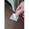 thumbnail image 3 of Corner Seal Pads to The Bottom of Your Exterior Doors to Keep Out The Winter Cold & Summer Heat. Fix Light Gaps Around Doors Easy Trick for Gaps Bottom of Door (Cream White), 3 of 3