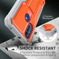thumbnail image 6 of FITO For Moto G Play 2023 Case, Phone Case with Screen Protector and Kickstand (Orange), 6 of 7