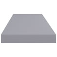thumbnail image 3 of vidaXL Floating Wall Shelves 2 pcs Grey 80x23.5x3.8 cm MDF, 3 of 5