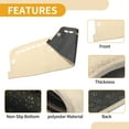 thumbnail image 6 of Unique Bargains Dashboard Cover Anti-Slip Dash Cover Mat Carpet for Ford ESCAPE 2020-2025 Polyester Beige, 6 of 7
