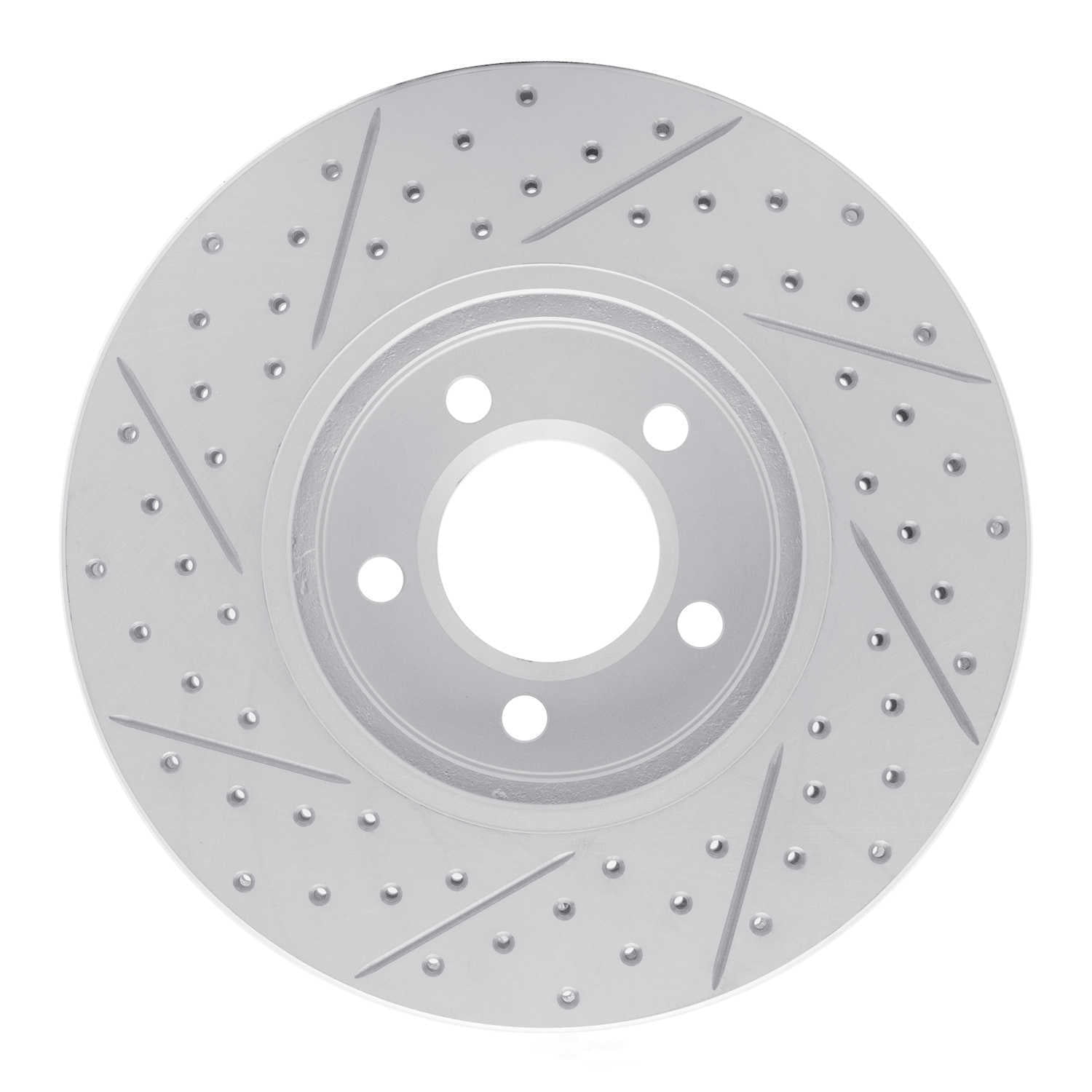 Dynamic Friction Company 830-54044R DFC Geoperformance Rotor - Drilled and Slotted