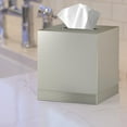 thumbnail image 4 of nu steel Special Metal Square Facial Tissue Box Cover Holder for Bathroom Vanity Countertops SPM9H, 4 of 5
