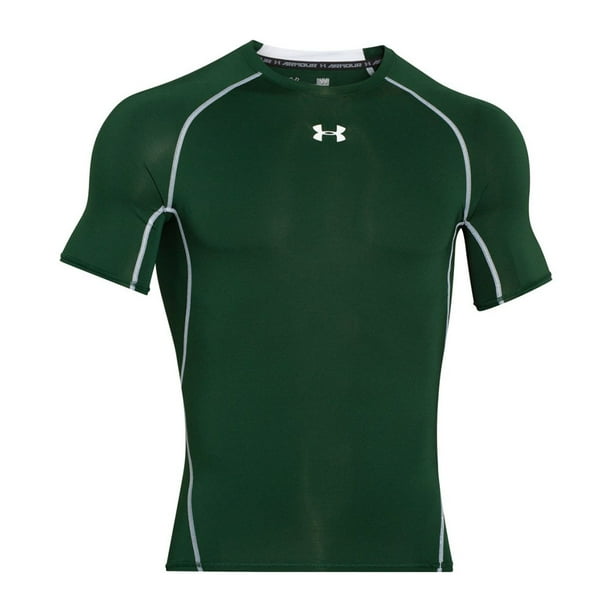 Under Armour - Men's UA Heatgear Armour Compression Shirt - Forest Green, XXXL - Walmart.com 