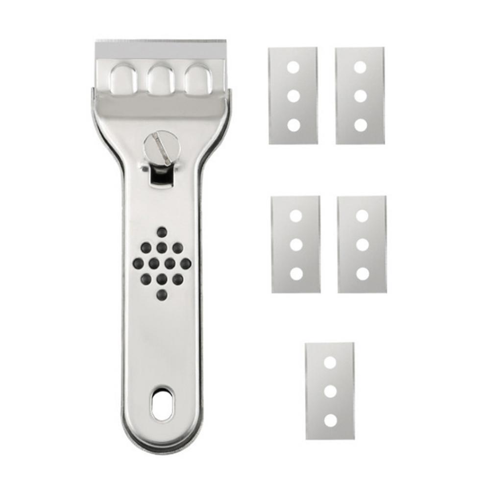 Julam Ceramic Hob Scraper Blade Glass Scraper Stainless Steel Blade