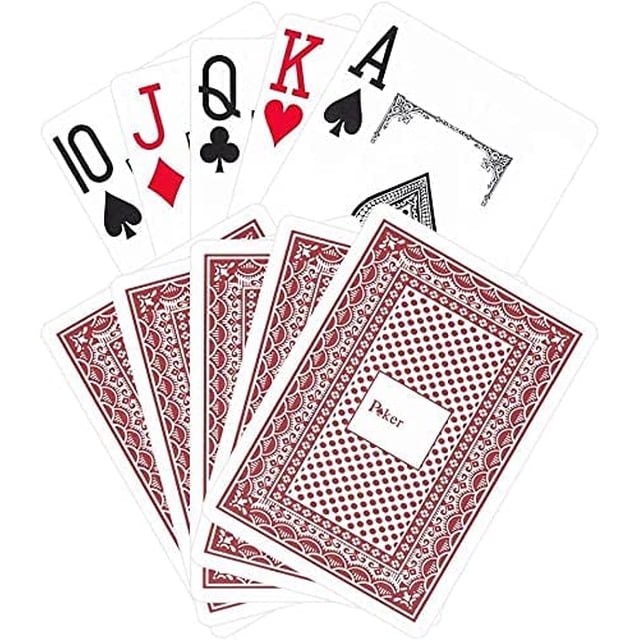 Schubert 4 Decks Poker Plastic Playing Cards Multicolor For Adult - High-Grade & Long-Lastng Poker Cards With Much Better Look | Playing Cards