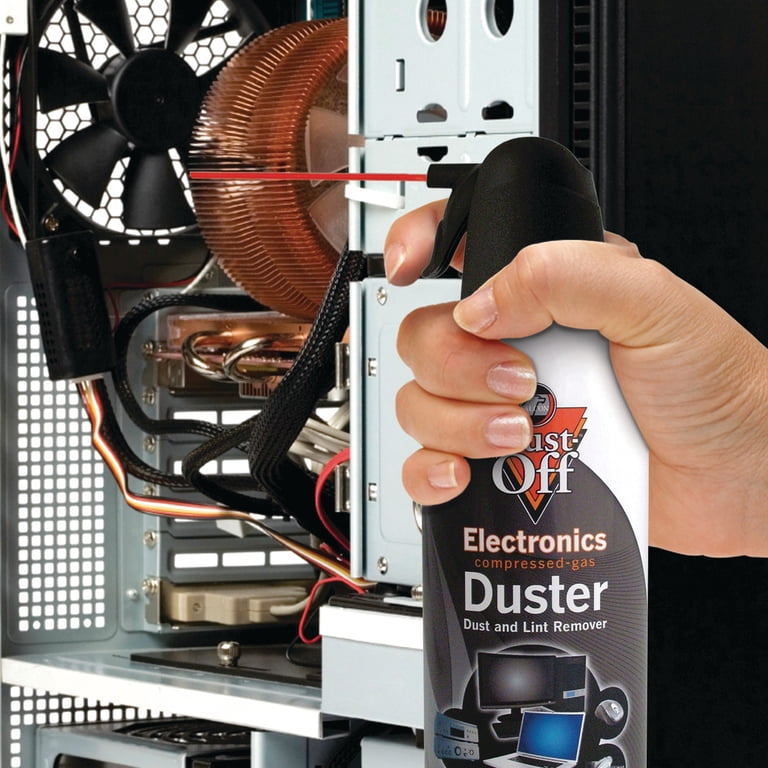 Dust-Off, Compressed Gas Duster, 10 oz, 2 Pack, Electronic
