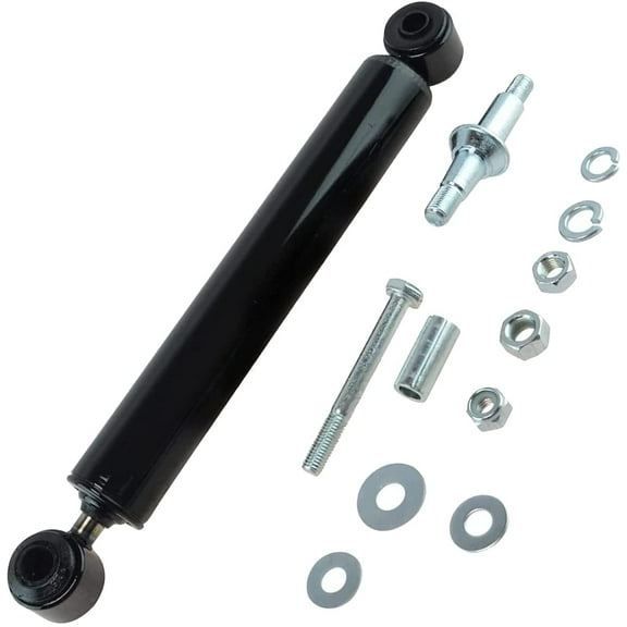 Detroit Axle - 4WD Front Damper Shock for Chevy Tahoe GMC Yukon K1500 K2500 Suburban K3500 Jeep Grand Cherokee Wagoneer Comanche, Steering Damper Shock Replacement