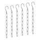 thumbnail image 5 of Perchas de cadena de metal perfecl 7 bucles 6 piezas, 5 of 8
