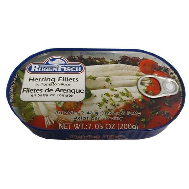 Herring Fillets in Tomato Sauce (RugenFisch) 200g