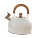 thumbnail image 3 of Hervidor silbador de acero inoxidable con mango ergonómico, ideal para cocina, hogar, 25L blanco, 3 of 9
