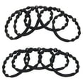 thumbnail image 3 of Goody Ouchless Damage-Free Forever Hair Elastics, Ponytail Holder, Black, 10 Ct, 3 of 7