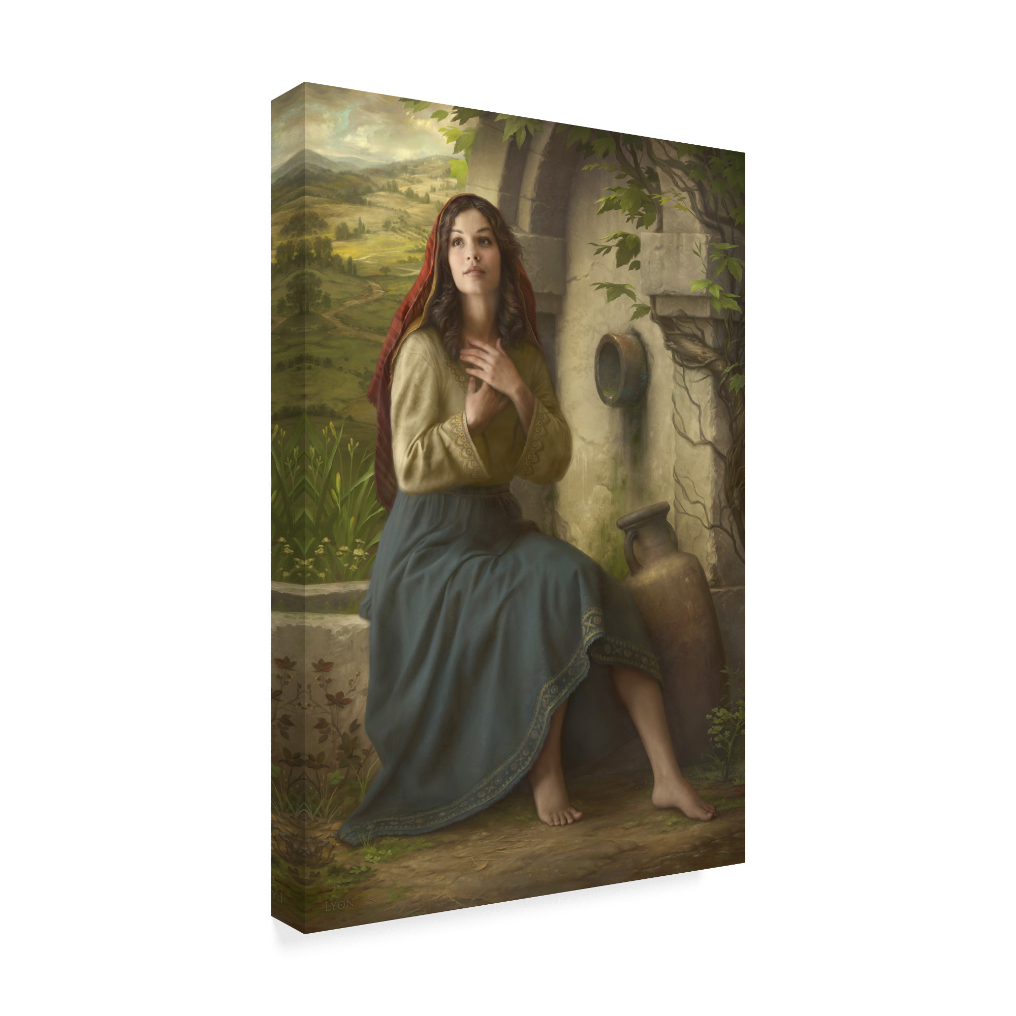 Trademark Fine Art 'Living Water' Canvas Art by Howard Lyon