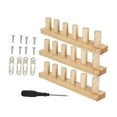 thumbnail image 2 of Kit de Telar de Madera para Tejer Gruesas, Ajustable, para Manualidades DIY, Fácil de Montar, Kit de Tejido a Mano para Manualidades con Hilo,, 2 of 9