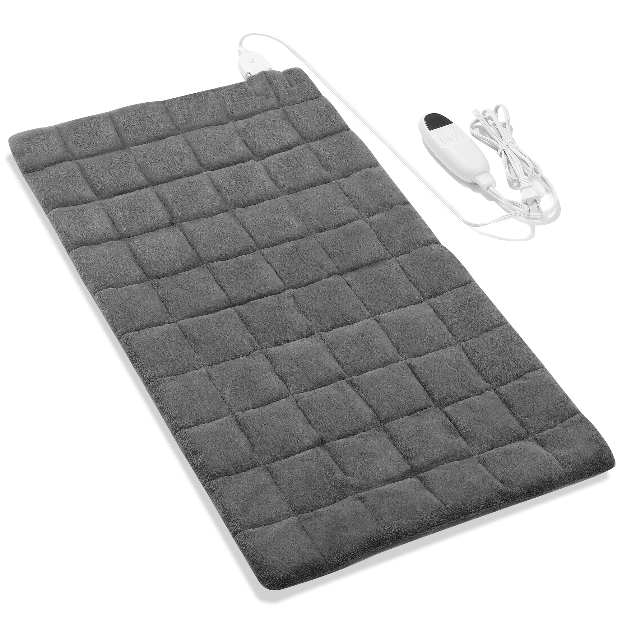 MARNUR 18"x33" Weighted Heating Pad for Back Pain Relief, 4lb Extra