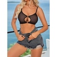 thumbnail image 5 of Sexyfree Women Lingerie Set Sexy Mesh Cut Out Bra and Panty Sets 2 Piece Underwear, 5 of 5