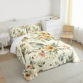 thumbnail image 3 of Homewish Kawaii Animal Birds Bedding Comforter Set 2pcs for Female Men Adults,Retro Vintage Watercolor Twin Comforter Sets Microfiber,Chic Flowers Breathable Bedding Set,Breathable Home Decor, 3 of 8