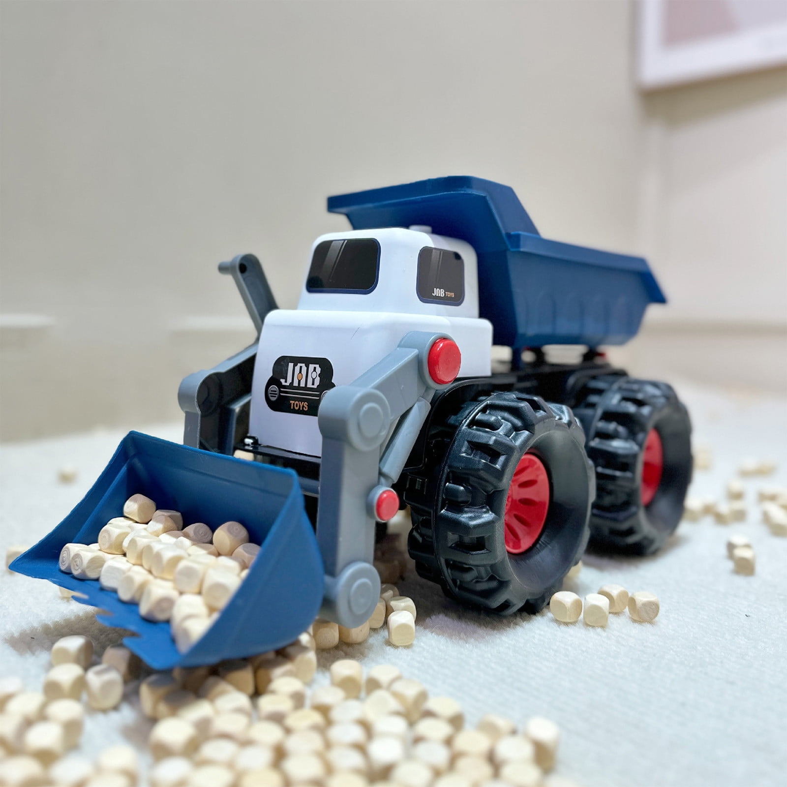 Chgbmok Toys Under Large Simulation Engineering Vehicle Excavator Bulldozer Transport Vehicle Boy Children s Toys Toys For 3 Year Old Girl On C