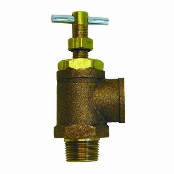 Dayton Relief Valve, 6 GPM, 1/2 NPT x 1/2 NPT 4KGZ8