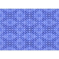 thumbnail image 1 of Ahgly Company Indoor Rectangle Patterned Sky Blue Dress Blue Area Rugs, 8' x 12', 1 of 6